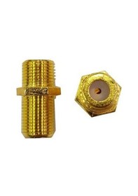 Resim Class F Konnektör Dişi Ara Fiş Gold Altın 100 Adet 