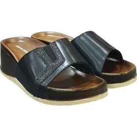 Resim Pierre Cardin Anatomik Dolgu Topuk Günlük Bayan Terlik 