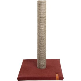 Resim PUGALO Catnipli Tırmalama Tahatası Kırmızı 50 Cm Kedi Tırmalama Tahtası 
