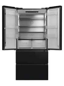 Resim Teka RFD 77825 GBK EU 516 L No-Frost Siyah Buzdolabı 