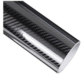 Resim Siyah 5d Vinil Film Karbon Fiber Araba Kaplama Filmi Karbon Fiber Araba Çıkartması Aksesuar Oto Filmi 