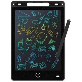 Resim 20 Inc Renkli Lcd Grafik Dijital Kalemli Çizim Tableti Yazı Tahta Not Yazma Eğitim Tableti Siyah Çok Renkli 