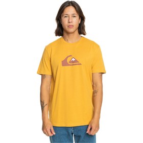 Resim Quiksilver Comp Logo Erkek Sarı Tişört 