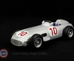 Resim 1:18 WERK83 1955 Mercedes Benz W196 #10 - Fangio Sieger Belgien GP 1955 