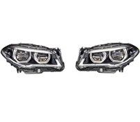 Resim Bmw 5 Serısı F10 2009-2013 Lcı Led Far Takımı (Makyajsız Kasa İçin) 