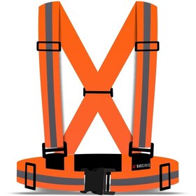 Resim Barsivic Motorsiklet, Scooter Ve Bisiklet Için Reflektörlü Pratik Ikaz Yeleği 