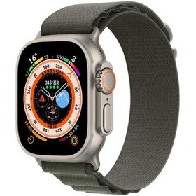 Resim Teknodur Watch 44mm Uyumlu Krd-74 Hasır Kordon-yeşil 