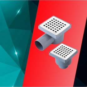 Resim Beyco Klapeli Kromajlı Yer Süzgeci 10x10 32 Mm Yandan Çıkışlı 