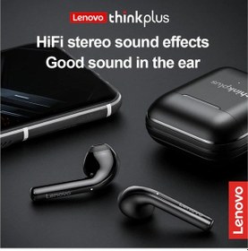 Resim Xindoker Lenovo Lp2 Siyah Tws Bluetooth 5.0 Kulak İçi Kulaklık - Enc Gürültü Azaltma, Dokunmatik Kontrol, 20 Saat Çalma Süresi - 