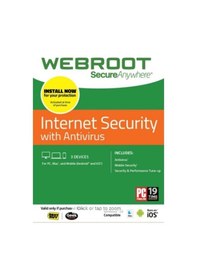 Resim Webroot Secure Internet Securty 3 PC 2 Yıl 