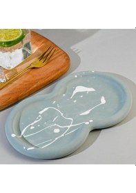 Resim Silikon Kalıp İthal İkili Yuvarlak Muhtelif Altlık Tabak Kalıp Epoksi Reçine Kalıp Hb195-0122 