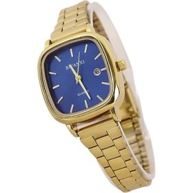 Resim Zalitha Çelik Bant Küçük Altın Saat Hafif Lüks Niş Bayanlar Kuvars Izle Takvim Kare Kadran Izle Kol Saati Kadınlar (Yurt Dışından) 