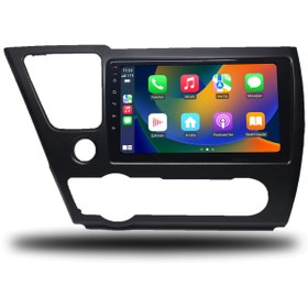 Resim Honda Civic Amerikan Android Carplay Multimedya 2014-2015 4GB RAM + 64Gb Hafıza + 8 Çekirdek 