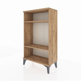 Resim Arges Komodin 2 Raflı 60x30x106 - Aytaşı / Antrasit 