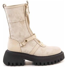 Resim Mocassini Kadın Bot 3389 Bej 