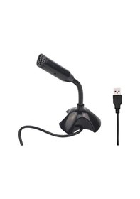 Resim Usb mikrofun 1 metre kablolu usb mikrofon 
