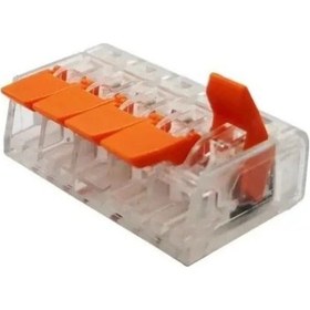Resim Gwest Gw-415 Çok Amaçlı 5 İletken Bağlantılı Klemens Gvn-3510 50 Adet 