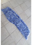 Resim HYUNDAİ YUMURTA KASA UYUMLU TORPİDO ÖRTÜSÜ PELUŞ KUMAŞ MAVİ BEYAZ 