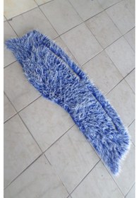 Resim HYUNDAİ YUMURTA KASA UYUMLU TORPİDO ÖRTÜSÜ PELUŞ KUMAŞ MAVİ BEYAZ 