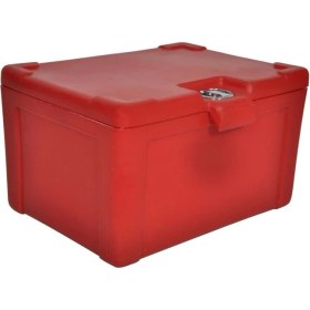 Resim Gcotomotiv Motosiklet Pizza Servis Çantası Kırmızı 90 Lık Köşeli 