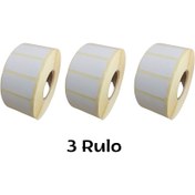Resim Özfiliz Mağaza Ekipmanları 20x40 Mm Termal Barkod Etiketi Yaıpışkanlı Etiket (1 Rulo = 2000 Adet) 