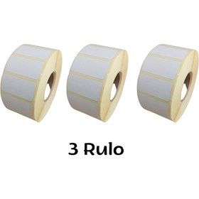 Resim Özfiliz Mağaza Ekipmanları 20x40 Mm Termal Barkod Etiketi Yaıpışkanlı Etiket (1 Rulo = 2000 Adet) 