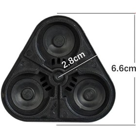 Resim RO Booster 75-100 GPD 24V RO Booster Pompa Basınç Kapağı Diyafram Seti | CCK Puretron Conax Uyumlu 