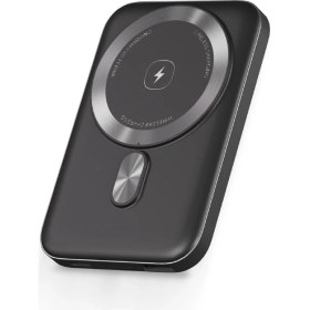 Resim Polosmart PBS133 Magsafe Kablosuz Hızlı Taşınabilir Şarj Cihazı Powerbank 5000 Mah Antrasit 