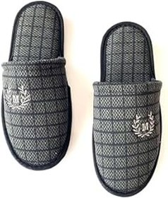 Resim Majhi Erkek Ev Terliği 2 Çift Çeyiz Terliği Kışlık Terlik Ses Yapmaz Hafif Taban Terlik 