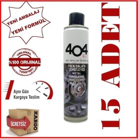 Resim 404 Fren Balata Temizleyici Spreyi 500Ml 15 Adet+- 