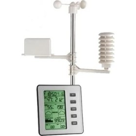 Resim TFA 35.1077 Stratos Hava Istasyonu, Yagmur Rüzgar Basinç Sicaklik Nem Göstergesi 