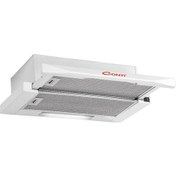 Resim 104 Çift Motor Çift Filtre Beyaz Ankastre Aspiratör Conti