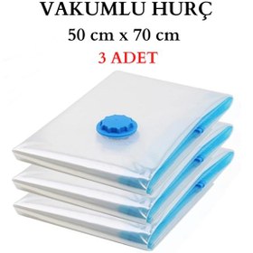 Resim Vakumlu Hurç - 3 Adet - 50 Cm X 70 Cm Şefaf 