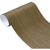 Resim 30/10 100cm Pvc Yapışkan Ahşap Tane Dokulu Araba Vinil Sarılmış Film Araba W1537 50x200cm 1 Piece Set 