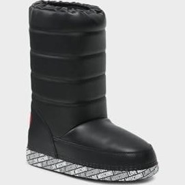 Resim Love Moschino Suya Dayanıklı Logolu Büzgülü Kar Botu Bayan KAR BOTU JA24162G1HIT400B 