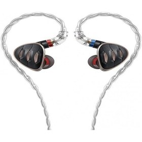 Resim FiiO FH5S 2ba+2dd Dört Sürücü Hibrit Stereo Kulak Içi Kulaklık Siyah 