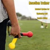 Resim El-Göz Koordinasyonu ve Tepki Hızı Antrenörü - Ratchet Sistemi ile Top Tutma Atış Çubuğu, Çeviklik ve Motor Tepkisi Geliştirir, Karışık Renk Ergonomik Saplar Futbol, Basketbol, Futbol Eğitimi için - Dış Mekan Spor Ekipmanı, Güvenli Kavrama Sapı, Yüksek Kaliteli Tasarım 