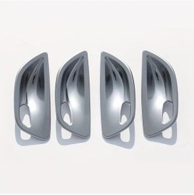 Resim Chuangyinshop Chrome Bmw F10 Ve F11 Kapak Kasesi Abs İç Aksesuar Modifikasyon Ürünü 