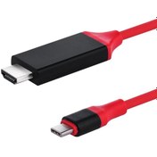 Resim Usb Type C 3.1 To Hdmi Çevirici Dönüştürücü Tv Bağlama Kablosu 