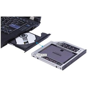 Resim Laptop Notebook Dvd Cd Bölmesi için 12.7Mm Kızaklı Hdd Yatağı Cad 