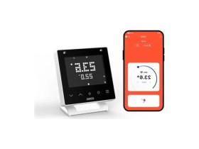 Resim MarkEntegra Wi-Fi Bağlantılı Akıllı Oda Termostatı, Mobil Uygulama ile Kontrol Edin 