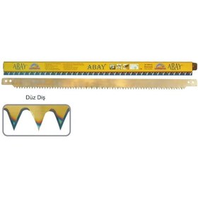 Resim Abay Geniş Kolastar Testere Ağzı - Düz Diş 60 Cm 