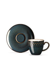 Resim Madame Coco Antique 2 'li Kahve Fincan Seti Fınc0000000056 90ml-indigo 