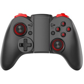 Resim Springsun Taşınabilir Konsolu Kablosuz Bt Gamepad Ergonomik Oyun Kontrolcüsü Çift Joystick'li Esnek Telefon Tutucusu And 