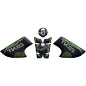 Resim Genel Markalar KUBA TK03 UYUMLU MOTORSİKLET TANK PAD SET (2021/2024) UYUMLU 03 