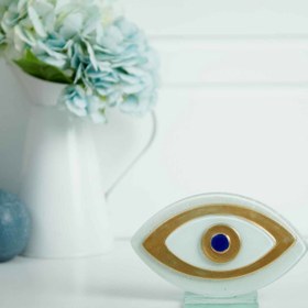 Resim Mavituna Dekoratif Biblo - Beyaz - 15 cm 