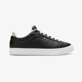 Resim Tommy Hilfiger Icon Court Kadın Siyah Sneaker 