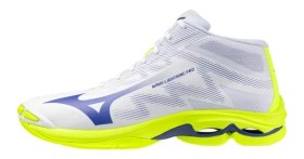 Resim Wave Lightning Pro MID Unisex Voleybol Ayakkabısı Beyaz / Sarı 