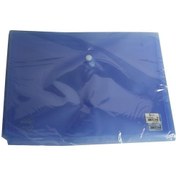 Resim Bafix Çıtçıtlı Zarf Dosya A4 Mavi BFX-U1120P-MA 