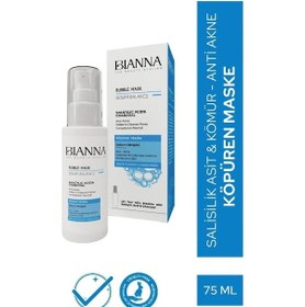 Resim Bianna Bubble Salisilik Asit & Kömür İçeren Köpüren Yüz Maskesi 75 ML 